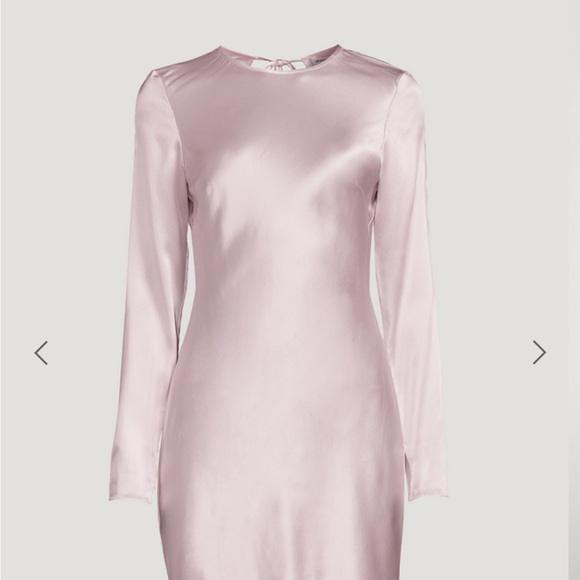 Stunning pink satin mini dress by Alexander Wang 💗